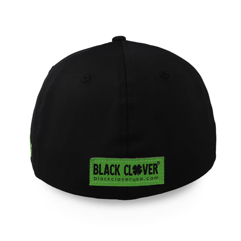 Gorra Black Clover Premium Clover 51 Negro Cerrada