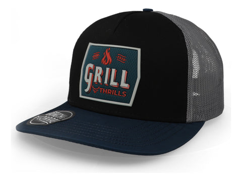 Gorra Ranch & Corral Barbecue 2 Rcbb02 Negro/azul Unitalla