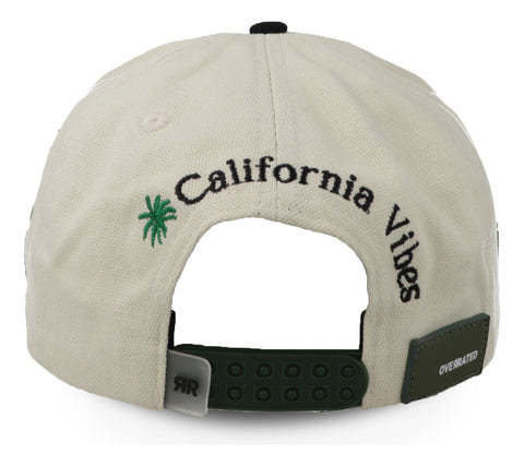 Gorra Overrated Los Angeles Natural/negro Unitalla
