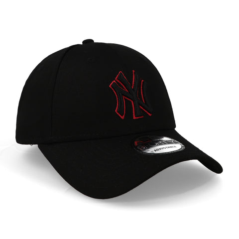 Gorra New Era 9 Forty MLB Yankees Team Outline Negro Unitalla