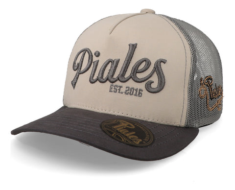 Gorra Piales Originales 0196 Gris Unitalla