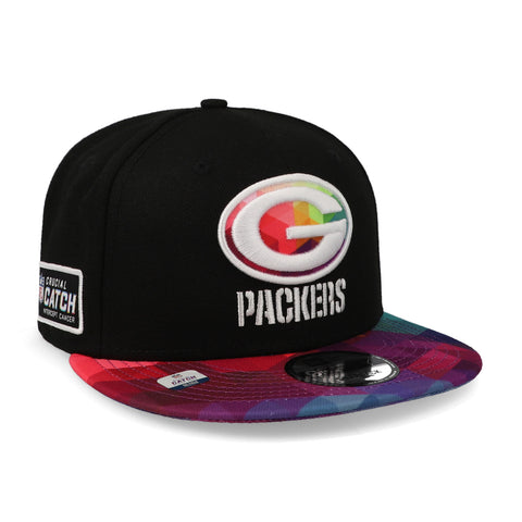 Gorra New Era 9Fifty NFL Packers Crucial Catch 23 Negro