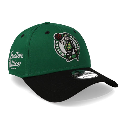 Gorra New Era NBA Celtics Side Patch Verde Negro Unitalla