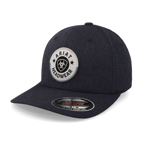 Gorra Ariat A300015427 Fabric Back Gris Oscuro Cerrada
