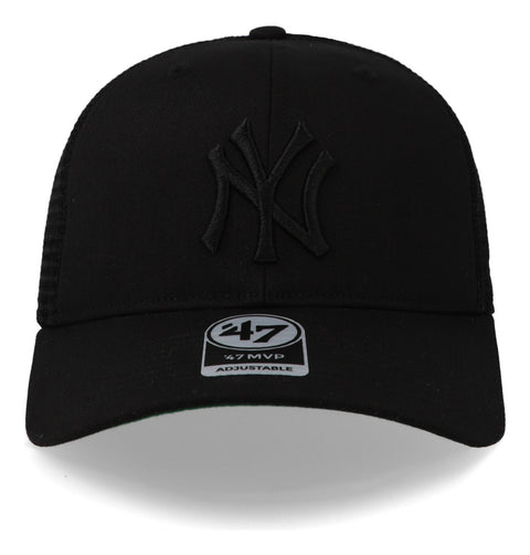 Gorra '47 MLB Yankees Branson MVP Negro Unitalla