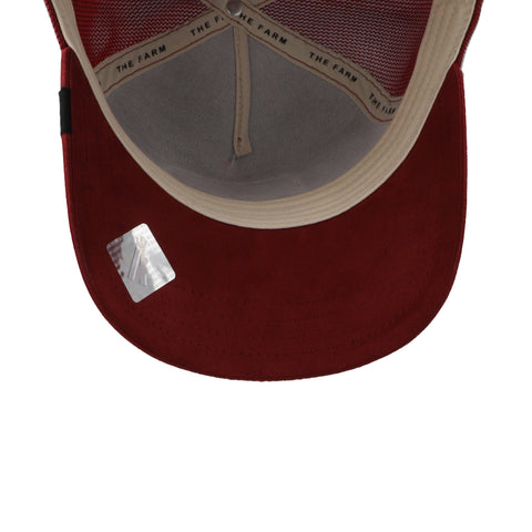 Gorra Goorin Bros 101-1868 The Suede Rager Burdeos