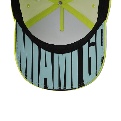 Gorra Aston Martin F1 AMF1 RP SE Miami Wasabi Unitalla