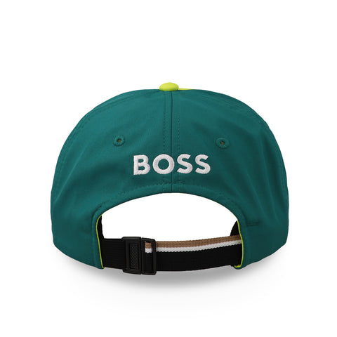 Gorra Stichd Aston Martin Podium Verde Unitalla