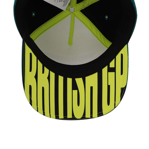 Gorra Stichd Aston Martin Podium Verde Unitalla