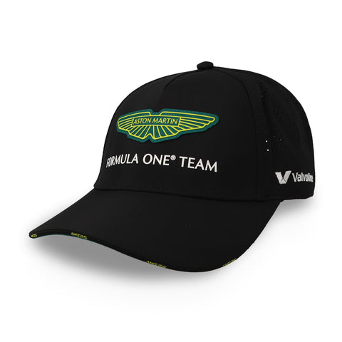 Gorra Stichd F1 Aston Martin Team Negro Unitalla