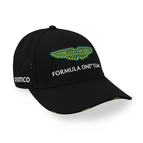 Gorra Stichd F1 Aston Martin Team Negro Unitalla