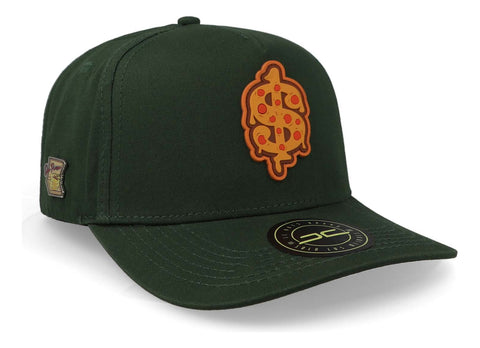 Gorra Jc Hats Jc Pizza 1675 Curved Verde Unitalla