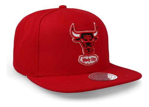 Gorra Mitchell & Ness Nba Team Ground 2.0 Hwc Bulls Rojo Uni