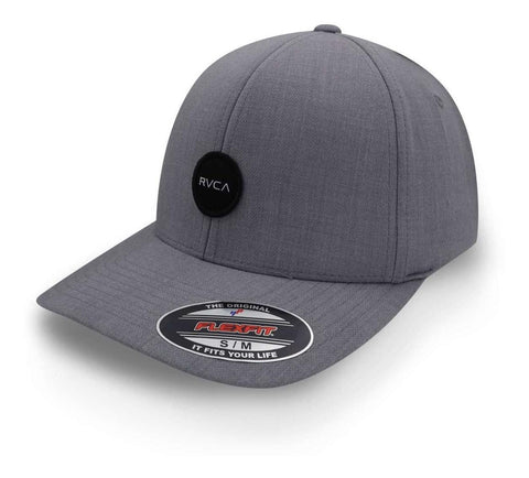 Gorra Rvca Shane M Avyha00460 Gris Claro Cerrada