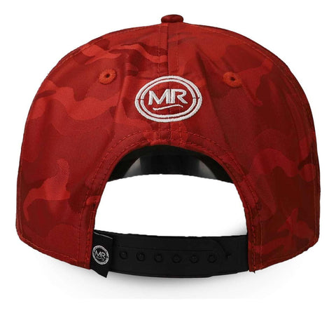 Gorra Viacci Doctor Camo Snap Rojo Unitalla