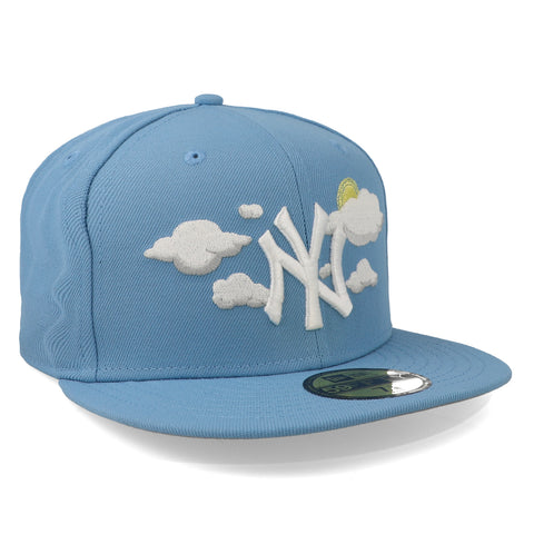 Gorra New Era 59 Fifty MLB Yankees Cloud Cerrado