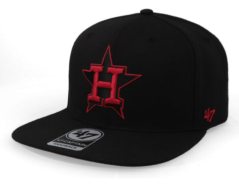 Gorra '47 MLB Astros No Shot Captain Negro Unitalla