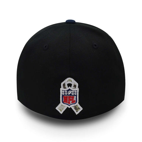 Gorra New Era 39 Thirty NFL Patriots Salute to Service Negro