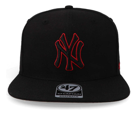 Gorra '47 MLB Yankees No Shot Captain Negro Unitalla