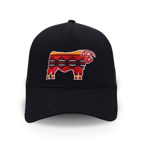 Gorra Cara Blanca Sarape Negro Unitalla