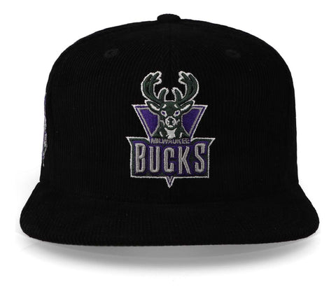 Gorra Mitchell & Ness NBA Bucks Negro Unitalla