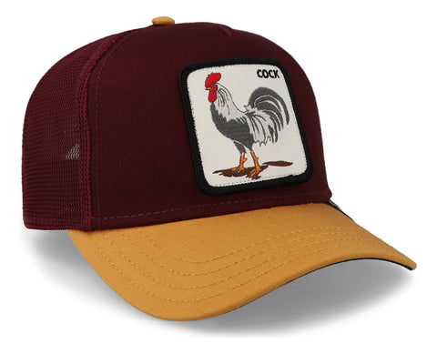 Gorra Goorin Bros V2 Rooster 101-1336 Guindo Unitalla