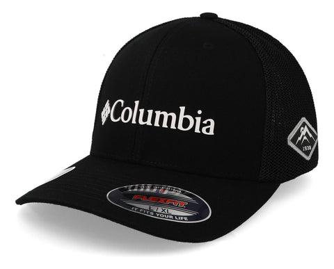Gorra Columbia Mesh Ball 1495921 019 Negro Cerrada