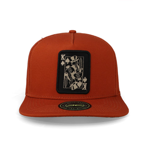 Gorra Jc Hats King Card 1847 Naranja Unitalla