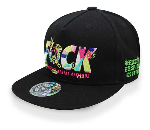 Gorra Antifashion Fuck Negro Unitalla