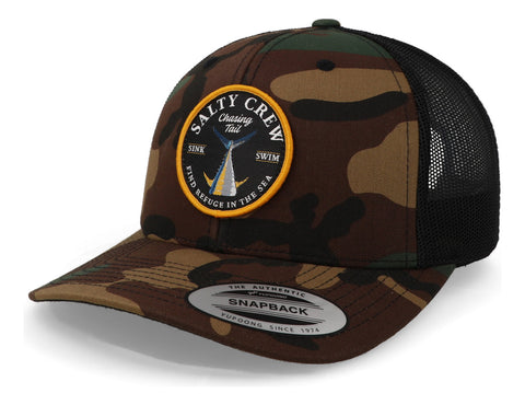 Gorra Salty Crew Bottom Dweller 35035288 Retro Camo Unitalla