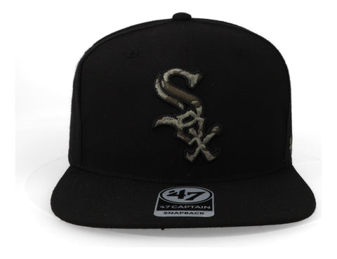 Gorra '47 MLB White Sox Camfill Captain Negro Unitalla