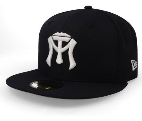Gorra New Era 59 Fifty LMB Sultanes Otc Basic Negro/Blanco Cerrado