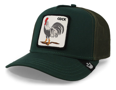 Gorra Goorin Bros V2 Rooster 101-1336 Verde Unitalla