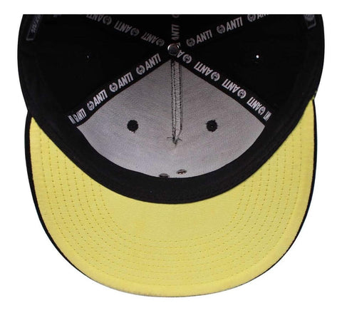 Gorra Antifashion Puffy Peanuts Negro Unitalla