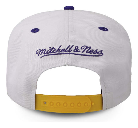 Gorra Mitchell & Ness Nba Lakers Los Ángeles Blanco Unitalla