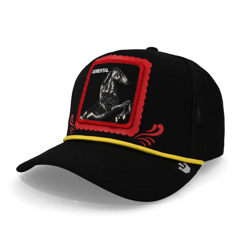 Gorra Goorin Bros 101-1350 Día del Semental Black Unitalla