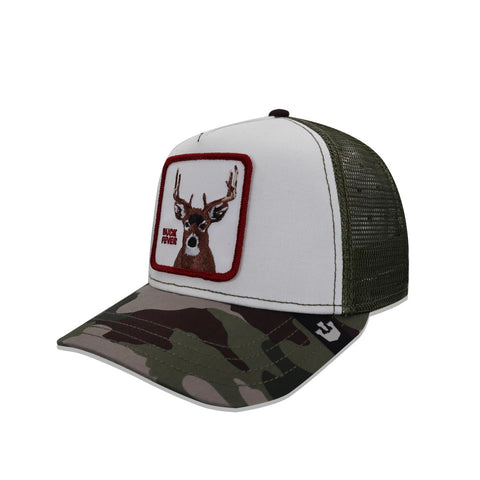 Gorra Goorin Bros The Buck Fever Camo/Blanco Unitalla