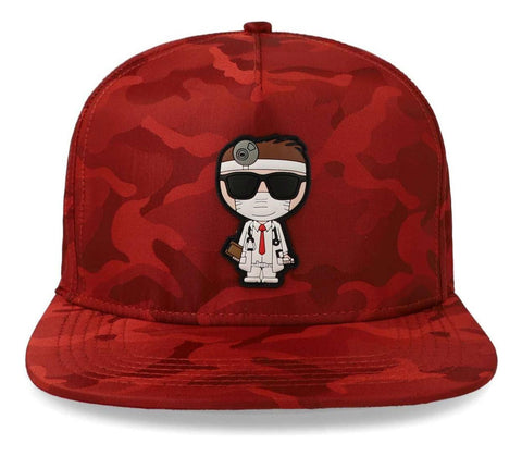 Gorra Viacci Doctor Camo Snap Rojo Unitalla