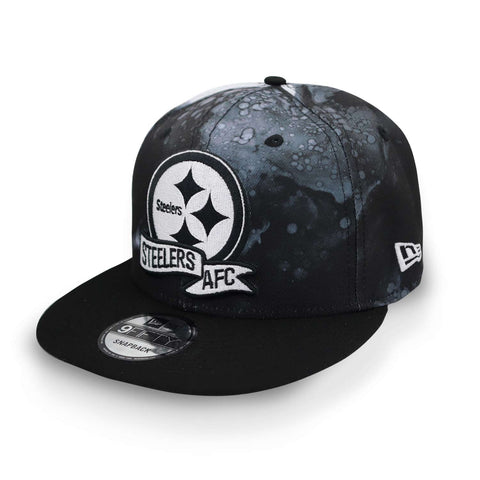 Gorra New Era 9 Fifty NFL Steelers Sideline Bicolor Negro Unitalla