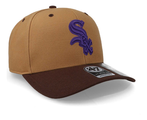 Gorra '47 MLB White Sox Replica MVP Cold Zone Camel Unitalla