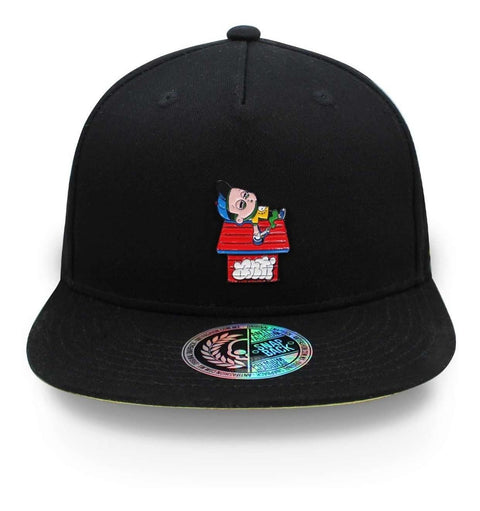 Gorra Antifashion Puffy Peanuts Negro Unitalla