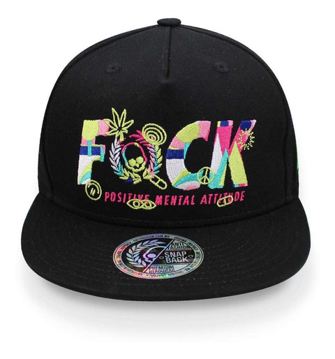 Gorra Antifashion Fuck Negro Unitalla