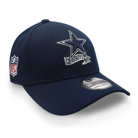 Gorra New Era 39 Thirty NFL Cowboys Sideline Coach Azul
