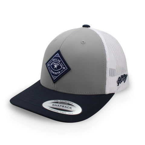 Gorra Hooey Dallas Trucker Gris Unitalla
