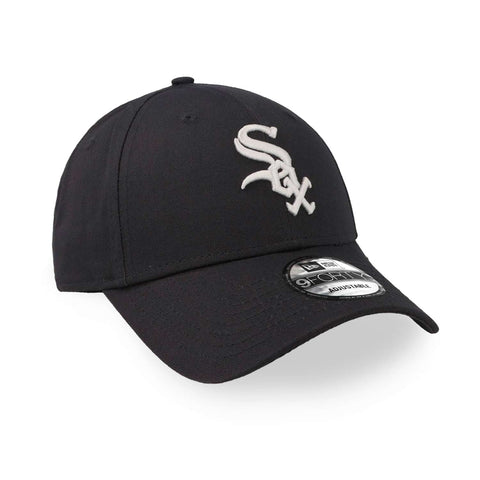 Gorra New Era 9 Forty MLB White Sox League Essential Negro