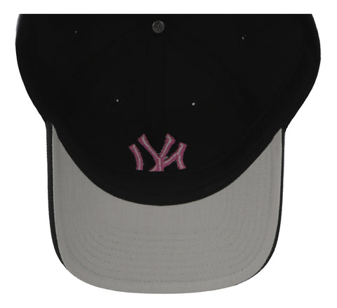 Gorra '47 MLB Yankees MVP Azul Logo Rosa Unitalla