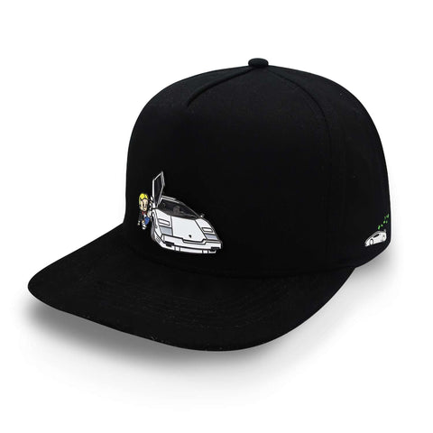 Gorra Cash Only Lambo Cotton Snap Negro Unitalla