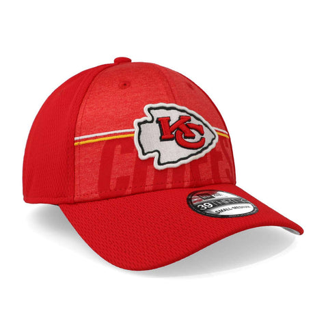 Gorra New Era 39 Thirty NFL Chiefs Training 23 Rojo Cerrada