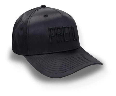 Gorra Preto Saten Negro Unitalla