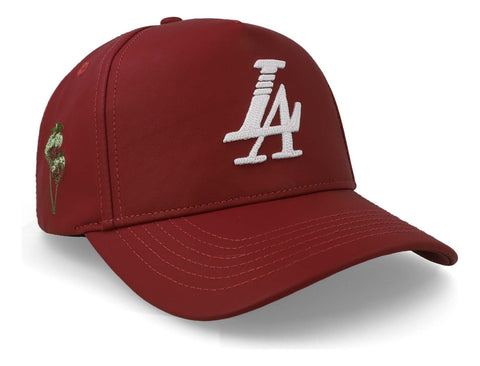 Gorra Reference Paradise La Leather Maroon Unitalla